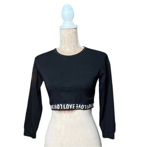 Love Fitness Crop Top